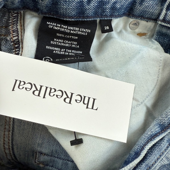 Rùadh High-Rise Wide Leg Jeans 28 - Picture 2 of 4